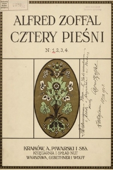 Cztery pieśni : na 1 głos z towarzyszeniem fortepianu. 1, Uśmiechnij się Królewno