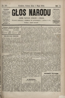 Głos Narodu : dziennik polityczny, społeczny i literacki. 1894, nr 101