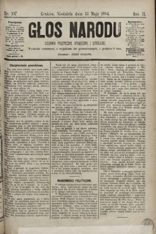 Głos Narodu : dziennik polityczny, społeczny i literacki. 1894, nr 107