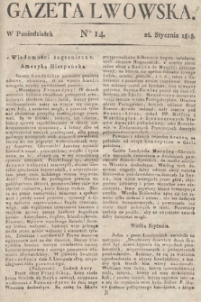 Gazeta Lwowska. 1818, nr 14