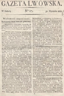 Gazeta Lwowska. 1818, nr 17