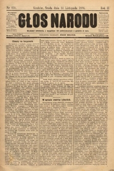 Głos Narodu. 1894, nr 259