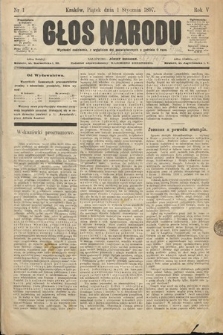 Głos Narodu. 1897, nr 1