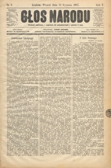 Głos Narodu. 1897, nr 8