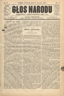 Głos Narodu. 1897, nr 13