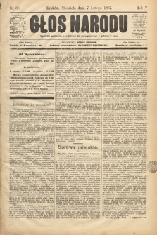 Głos Narodu. 1897, nr 30