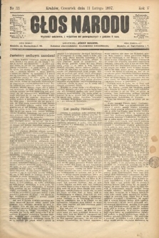 Głos Narodu. 1897, nr 33
