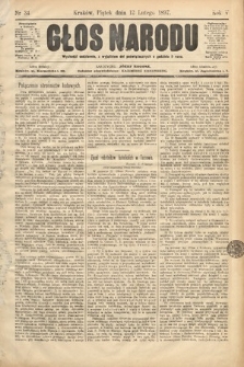 Głos Narodu. 1897, nr 34