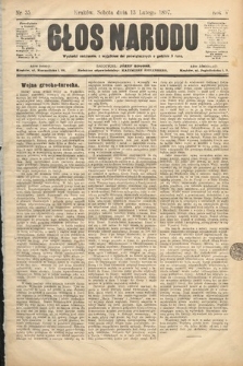 Głos Narodu. 1897, nr 35