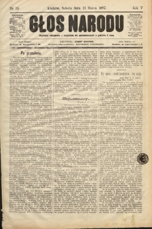 Głos Narodu. 1897, nr 59