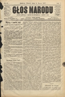 Głos Narodu. 1897, nr 61