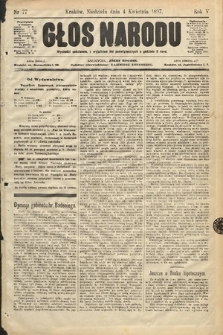 Głos Narodu. 1897, nr 77