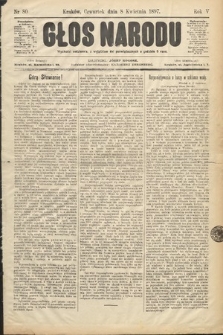 Głos Narodu. 1897, nr 80