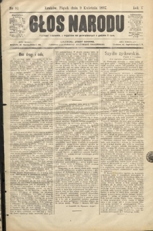 Głos Narodu. 1897, nr 81