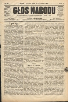 Głos Narodu. 1897, nr 86