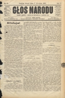 Głos Narodu. 1897, nr 88