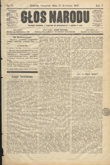 Głos Narodu. 1897, nr 91