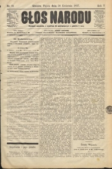 Głos Narodu. 1897, nr 98