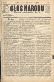 Głos Narodu. 1897, nr 135