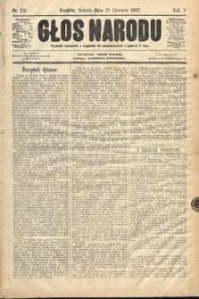 Głos Narodu. 1897, nr 136