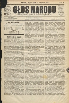 Głos Narodu. 1897, nr 141