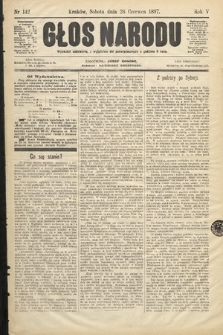 Głos Narodu. 1897, nr 142