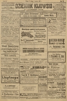 Dziennik Kijowski : pismo polityczne, społeczne i literackie. 1912, nr 45
