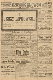 Dziennik Kijowski : pismo polityczne, społeczne i literackie. 1912, nr 67