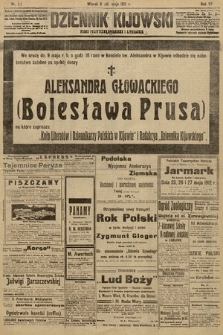 Dziennik Kijowski : pismo polityczne, społeczne i literackie. 1912, nr 121