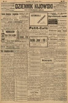 Dziennik Kijowski : pismo polityczne, społeczne i literackie. 1912, nr 147