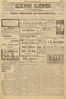 Dziennik Kijowski : pismo polityczne, społeczne i literackie. 1912, nr 166