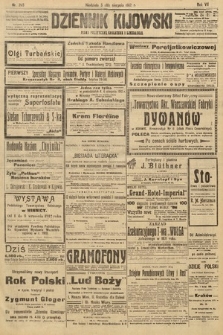 Dziennik Kijowski : pismo polityczne, społeczne i literackie. 1912, nr 205