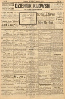 Dziennik Kijowski : pismo polityczne, społeczne i literackie. 1912, nr 219