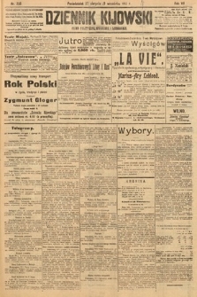 Dziennik Kijowski : pismo polityczne, społeczne i literackie. 1912, nr 226