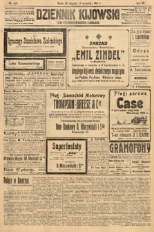 Dziennik Kijowski : pismo polityczne, społeczne i literackie. 1912, nr 228