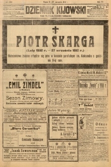 Dziennik Kijowski : pismo polityczne, społeczne i literackie. 1912, nr 243