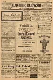 Dziennik Kijowski : pismo polityczne, społeczne i literackie. 1912, nr 245
