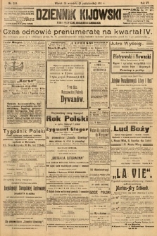 Dziennik Kijowski : pismo polityczne, społeczne i literackie. 1912, nr 254