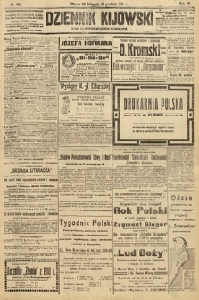 Dziennik Kijowski : pismo polityczne, społeczne i literackie. 1912, nr 309