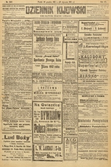 Dziennik Kijowski : pismo polityczne, społeczne i literackie. 1912, nr 343