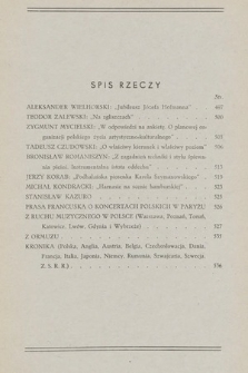 Muzyka Polska : pismo poświęcone zagadnieniom życia muzycznego w Polsce : Organ Towarzystwa Wydawniczego Muzyki Polskiej. 1937, z. 11