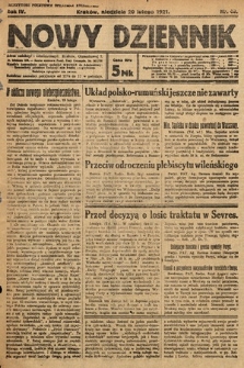 Nowy Dziennik. 1921, nr 48