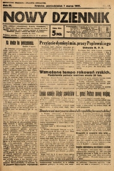 Nowy Dziennik. 1921, nr 61