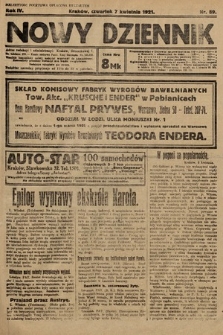 Nowy Dziennik. 1921, nr 89