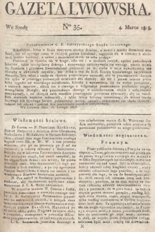 Gazeta Lwowska. 1818, nr 35
