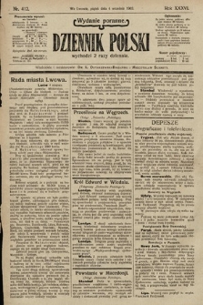 Dziennik Polski (wydanie poranne). 1903, nr 412