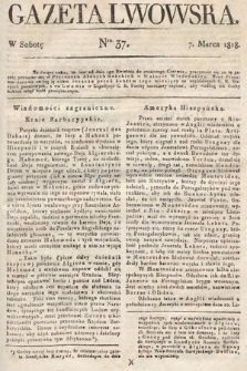 Gazeta Lwowska. 1818, nr 37