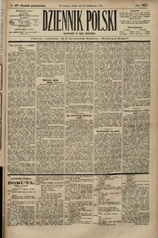 Dziennik Polski (wydanie popołudniowe). 1903, nr 487