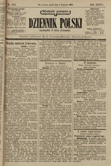 Dziennik Polski (wydanie poranne). 1903, nr 518