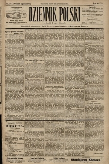 Dziennik Polski (wydanie popołudniowe). 1903, nr 547